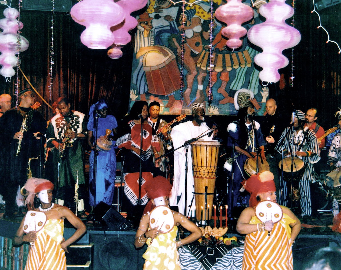 Whitney Slaten Performs with Babatunde Olatunji